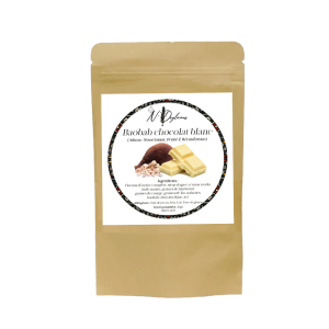 Granola baobab chocolat Blanc